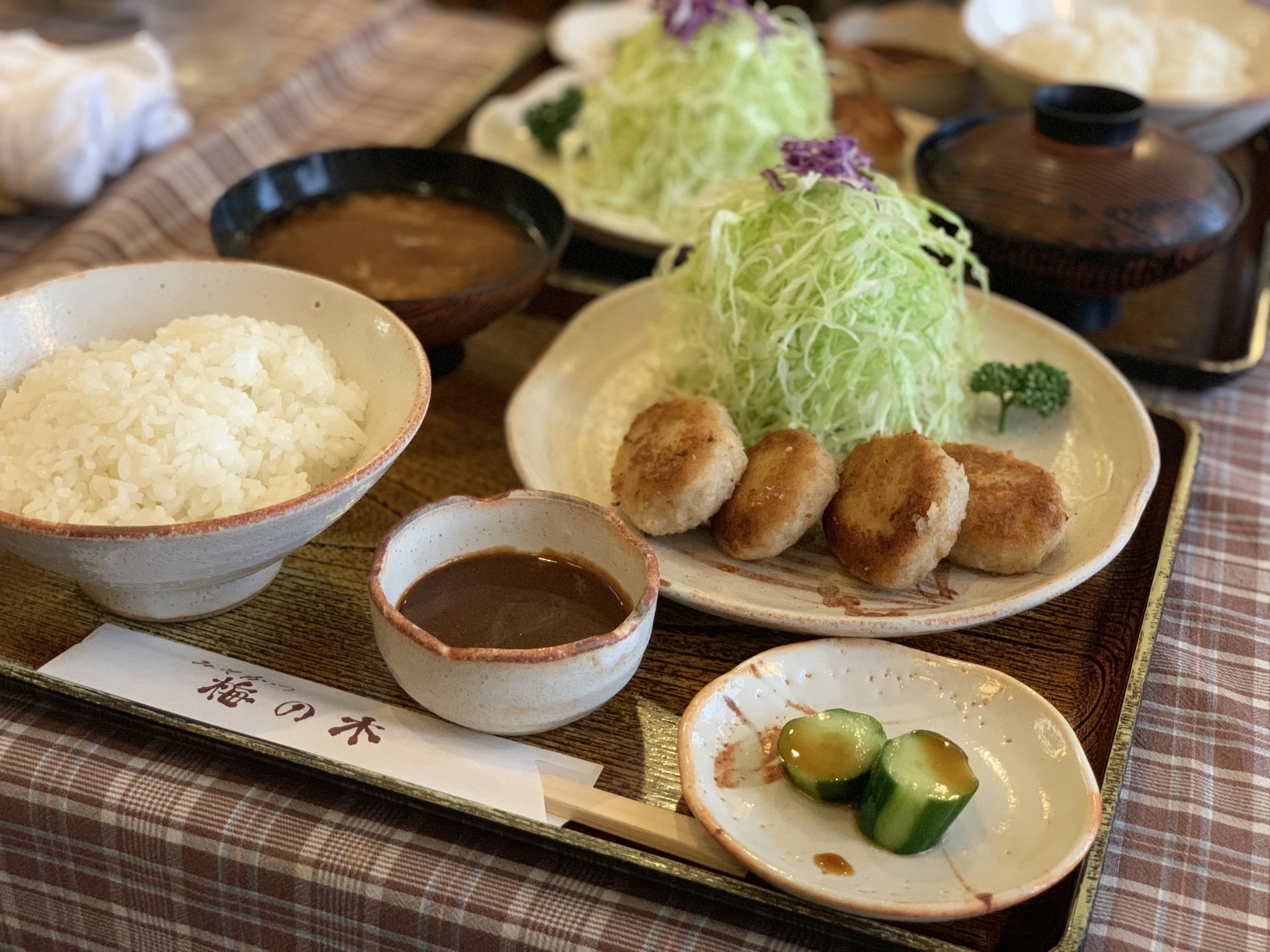 丸いカツ⁉︎倉敷グルメで外せない⁉︎「梅の木」のみそかつ☆岡山ランチでおすすめ