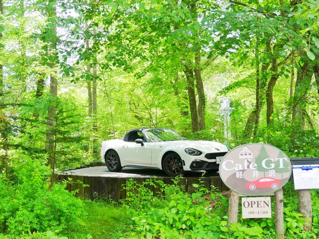 車好き必見 車のお立ち台 新緑のトンネル 軽井沢おすすめドライブ Playlife プレイライフ
