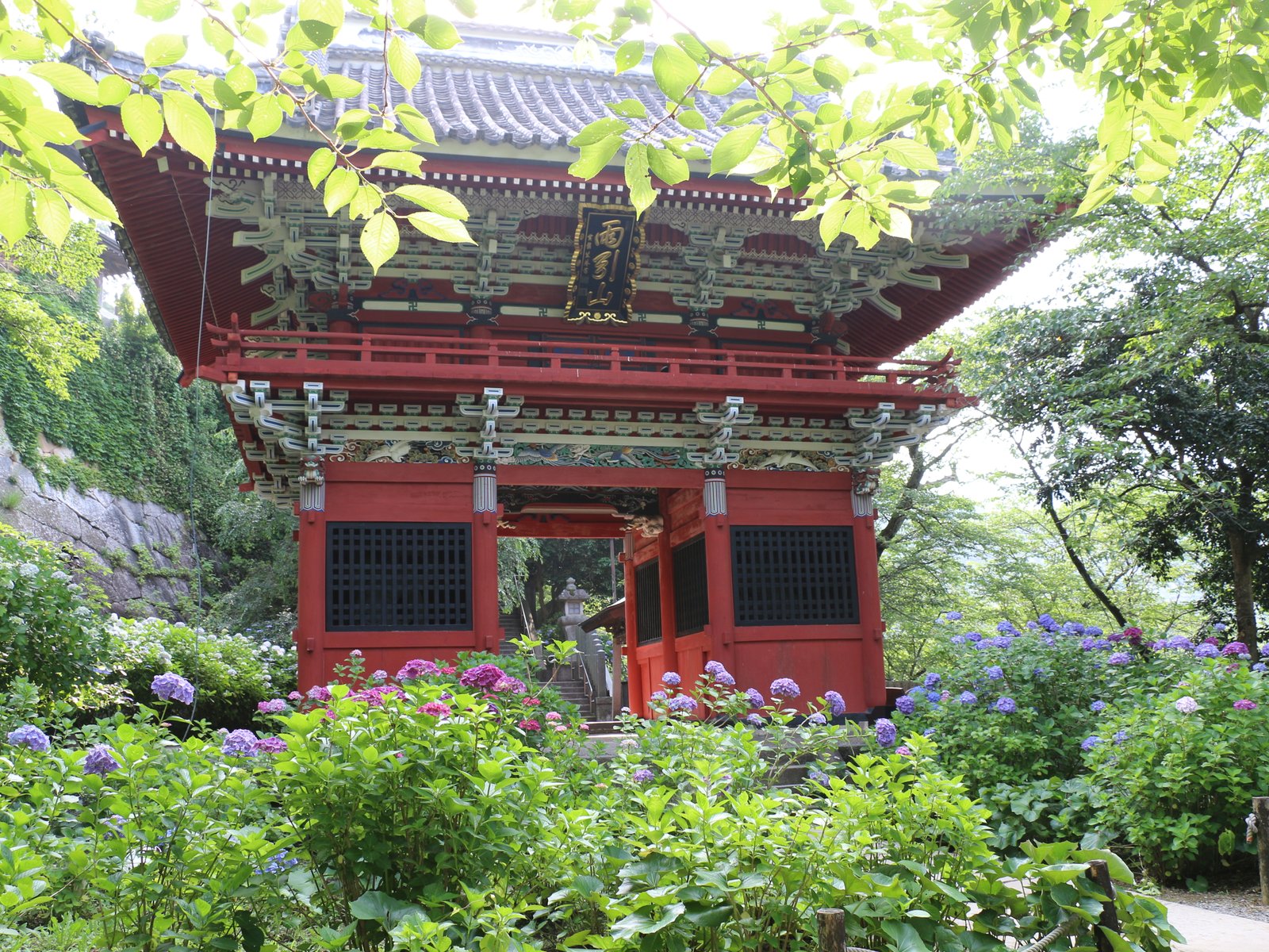 雨引山楽法寺(雨引観音)