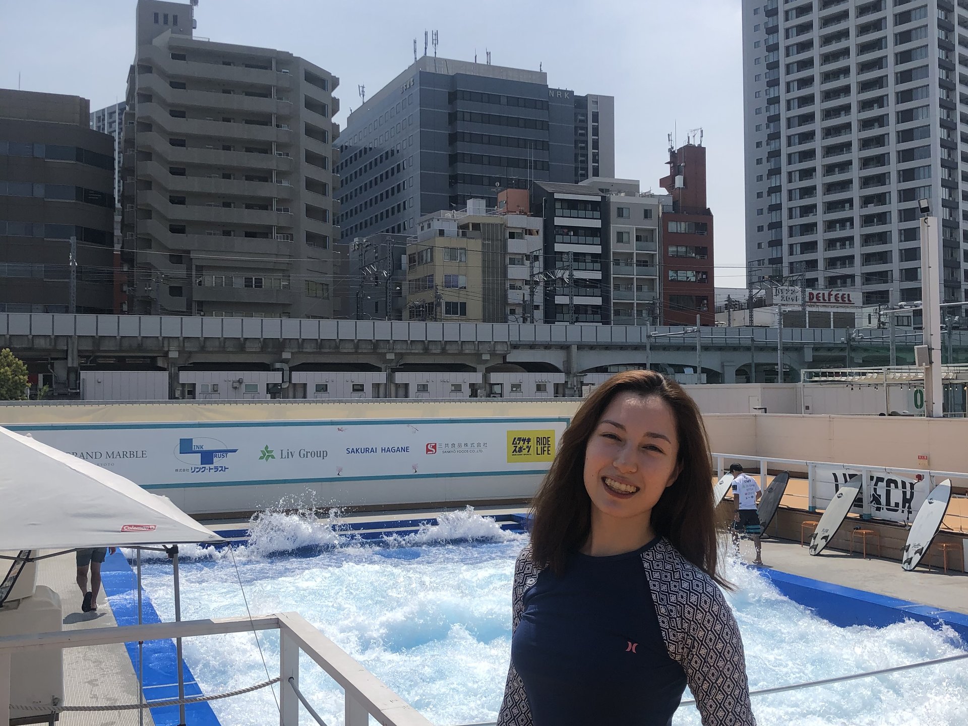都会で波乗り！？スポル大井町 city wave tokyoでサーフィン体験してみた！初心者も安心◎