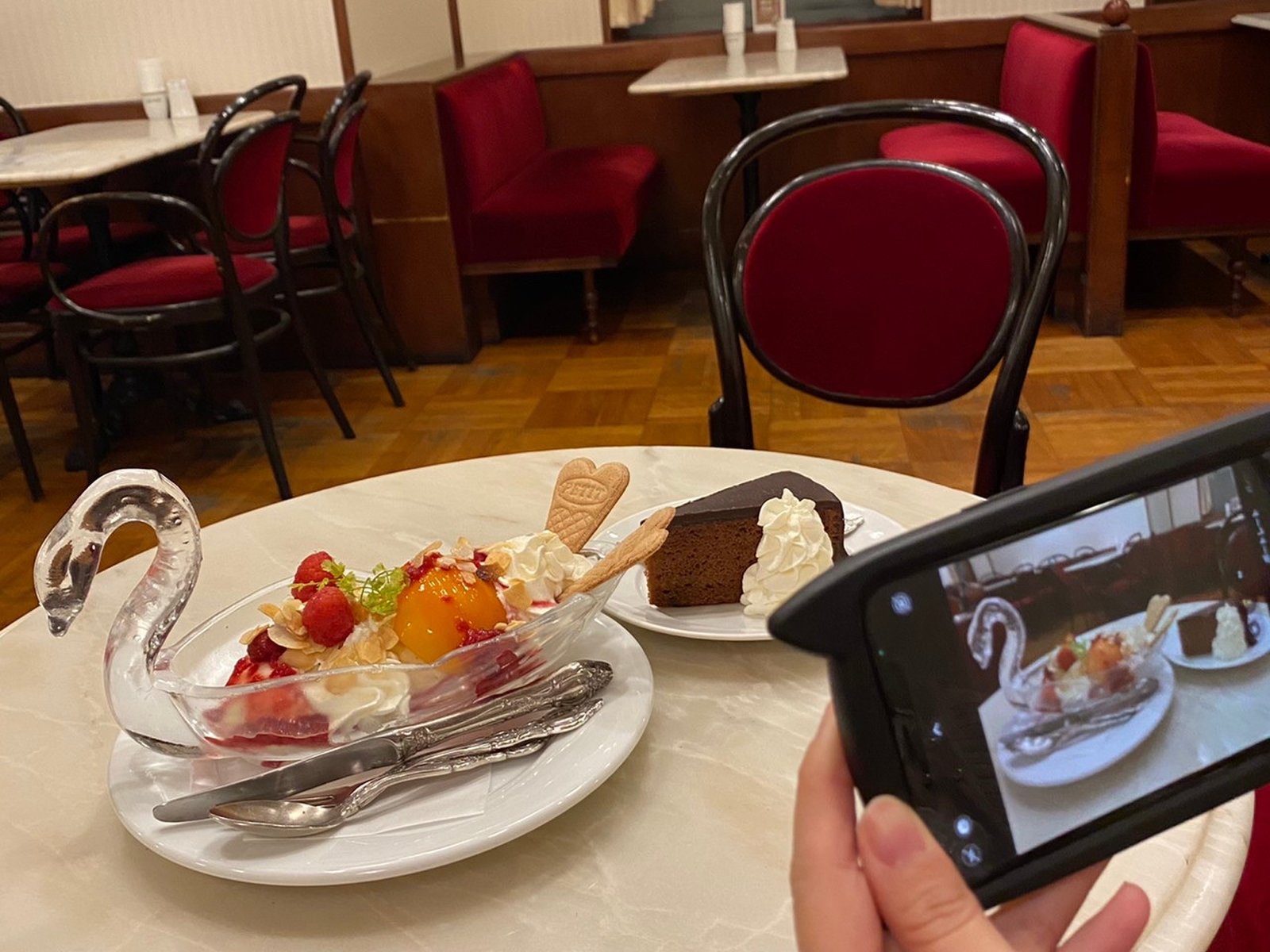 カフェ ウィーン 三越日本橋店